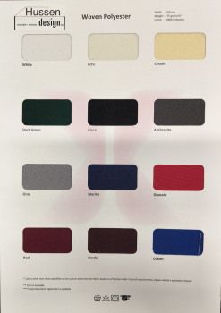 Preview: Tischdecke rund Woven- grey