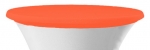 Top Cover für Stehtische orange