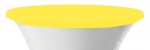 Top Cover für Stehtische yellow